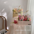 Valentines Day Flower Box Delivery Blooming Bouquet Florist